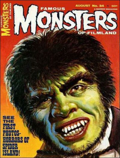 Famous Monsters of Filmland #34 Comic