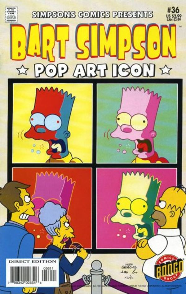 Simpsons Comics Presents Bart Simpson #36
