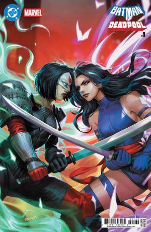 DC / Marvel: Batman / Deadpool #1 (Second Printing Cvr D Derrick Chew Card Stock Variant)