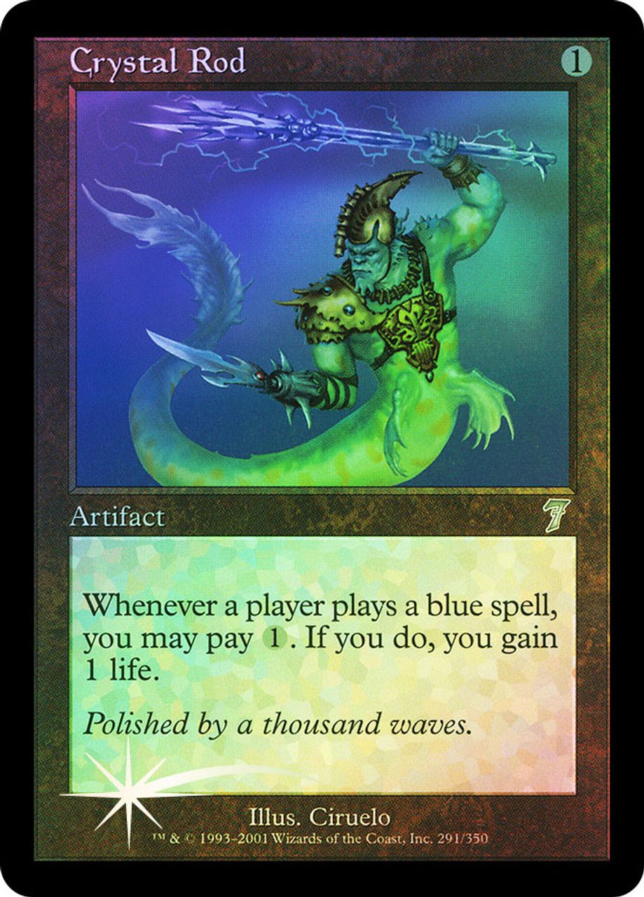 Crystal Rod (7th Edition - Foil) Trading Card