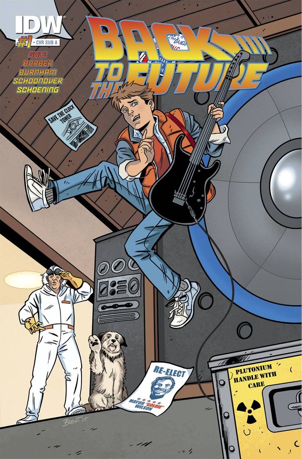 Back To The Future #1 (Sub A Cover)