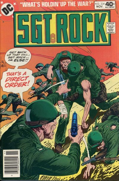 Sgt. Rock #334 Comic