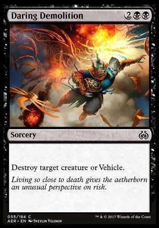 Daring Demolition (Aether Revolt) Trading Card