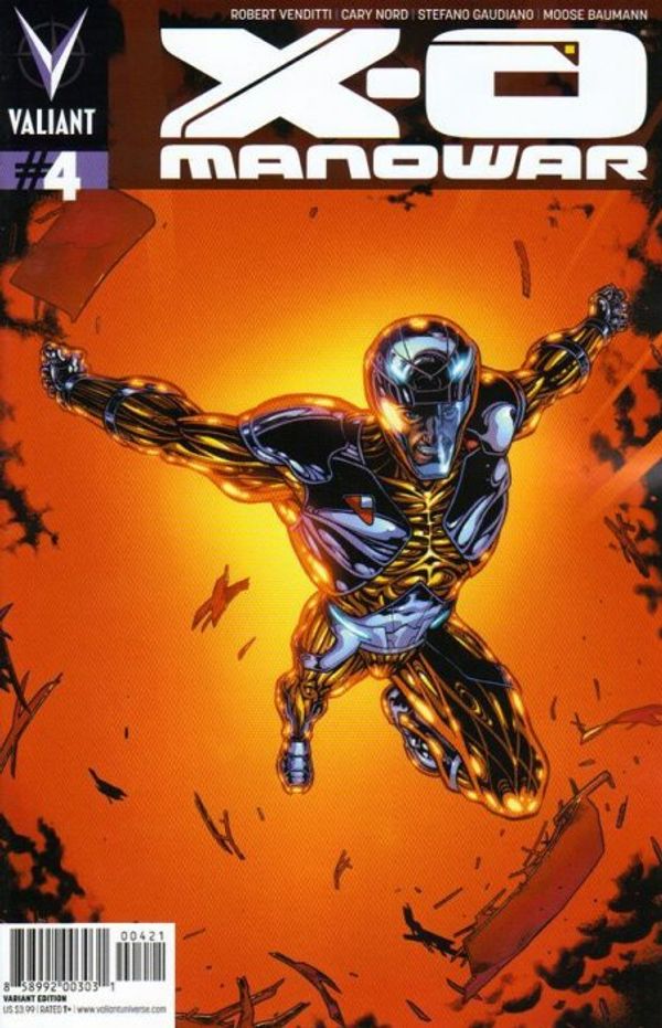 X-O Manowar #4 (Incentive Don Kramer Variant)