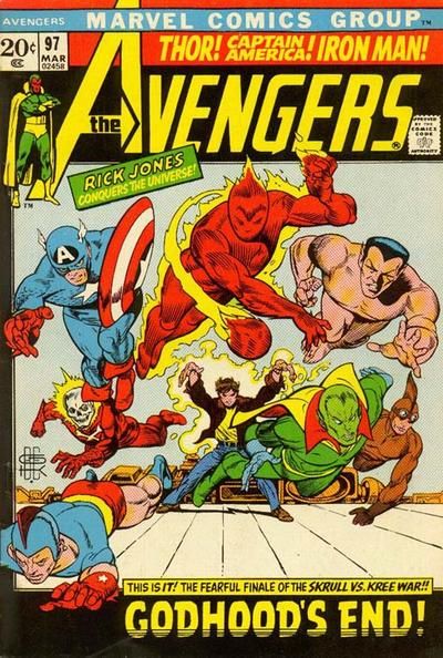 Avengers #97 Comic
