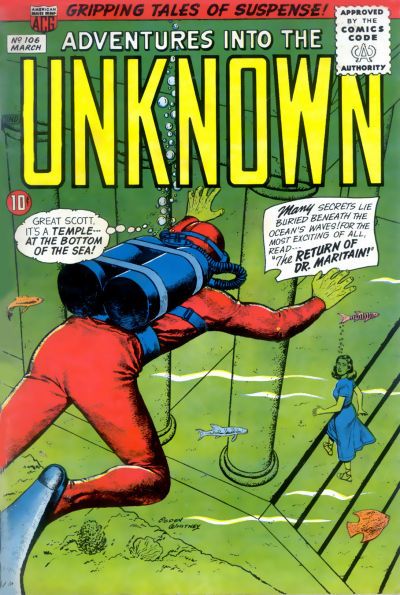 Adventures into the Unknown #106 Comic