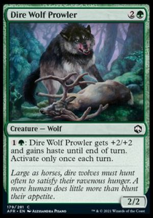 Dire Wolf Prowler (Dungeons & Dragons: Adventures in the Forgotten Realms)