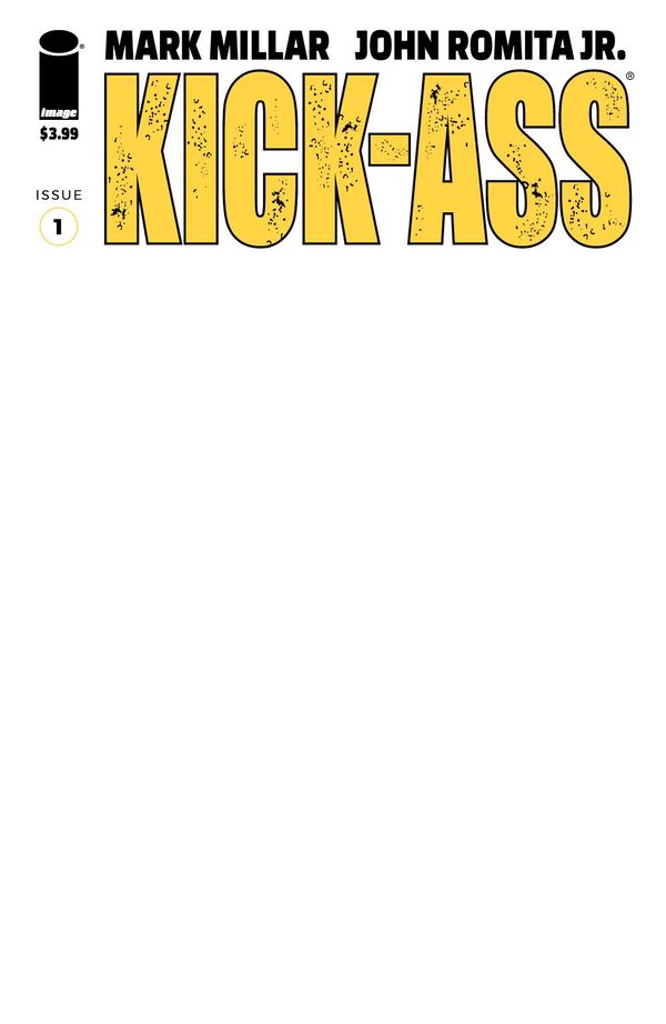 Kick-Ass #1 (Cover F Blank Cover)