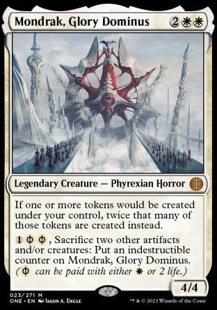 Mondrak, Glory Dominus (Phyrexia: All Will Be One) Trading Card