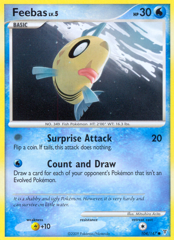 Feebas (104/147) - Supreme Victors Pokémon Card