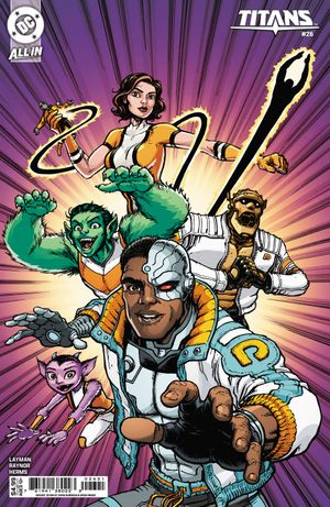 Titans #26 (Cvr B Chris Burnham Card Stock Variant)