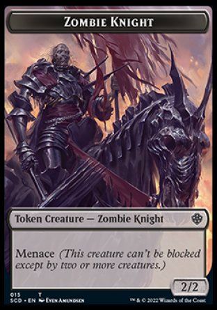 Zombie Knight (Starter Commander Decks) Trading Card