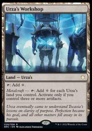 Urza's Workshop (the Brothers' War Commander Decks) Value - Gocollect