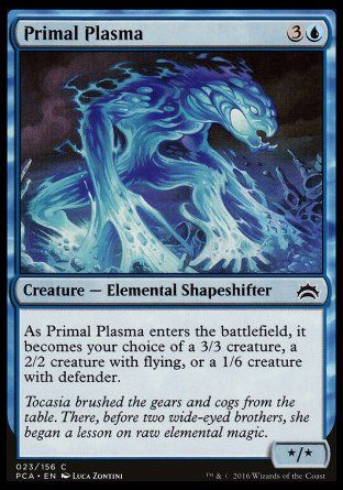 Primal Plasma (Planechase Anthology decks) Trading Card