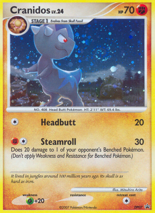 Skull Fossil Pokémon Card