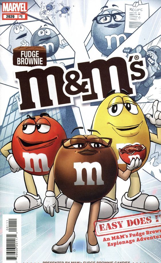M&M's Fudge Brownie Comic