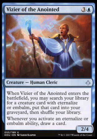 Vizier of the Anointed (Hour of Devastation) Trading Card