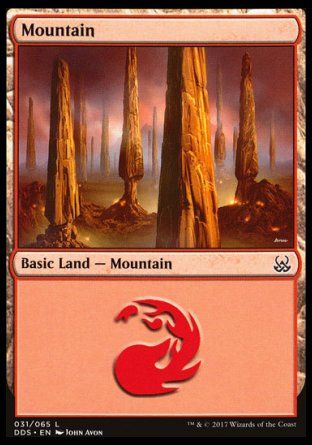 Mountain (Mind vs. Might) Trading Card