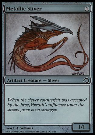 Metallic Sliver (Premium Deck Series: Slivers) Trading Card