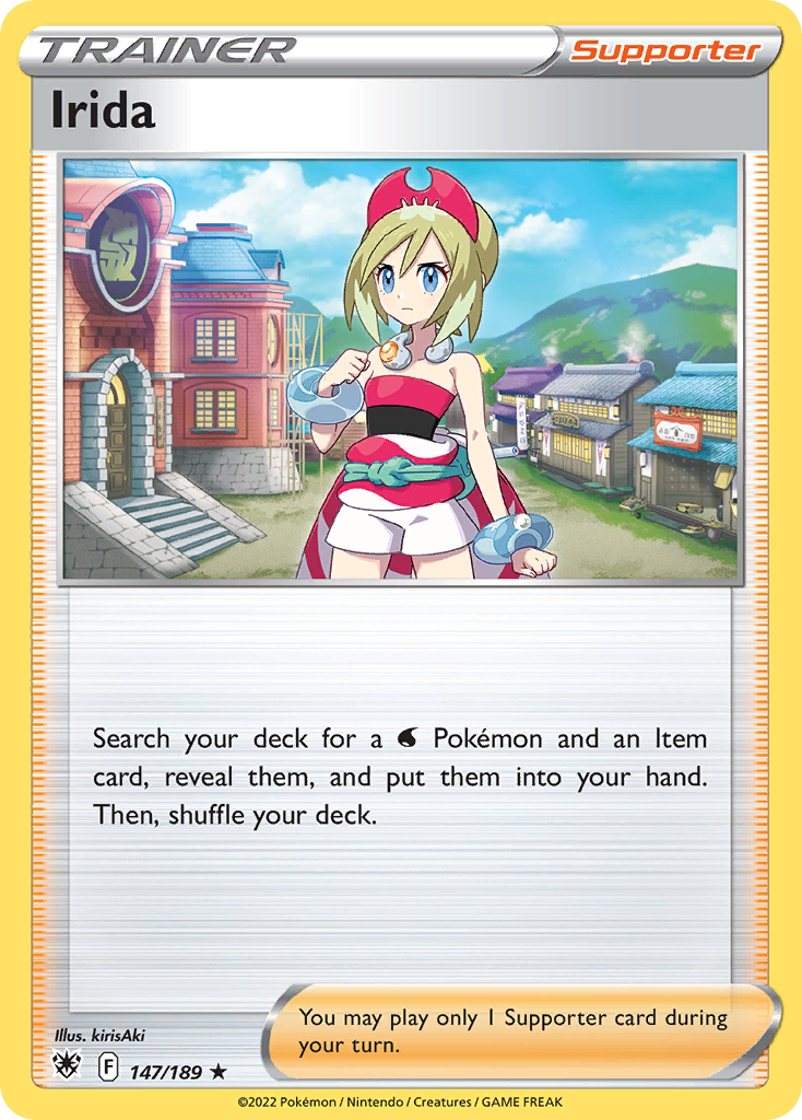 Irida (Trainer: Supporter) (147/189) - Astral Radiance Pokémon Card