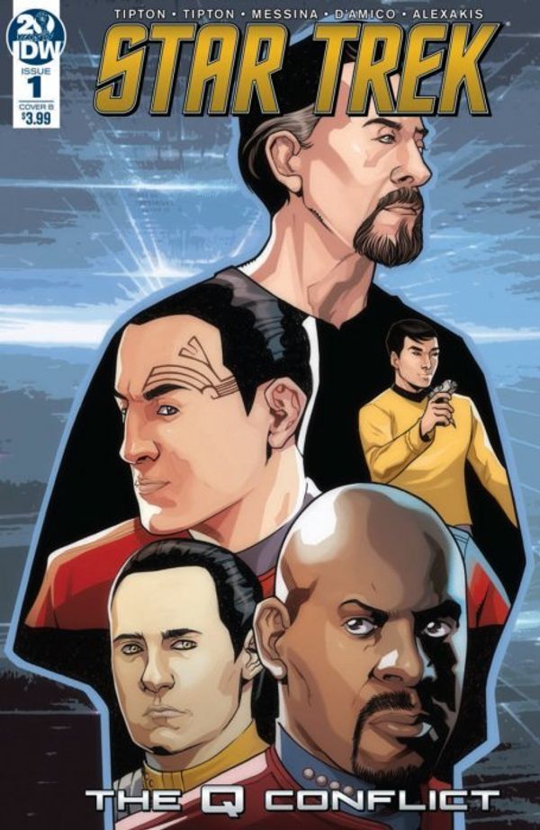 Star Trek: The Q Conflict #1 (Cover B Messina)