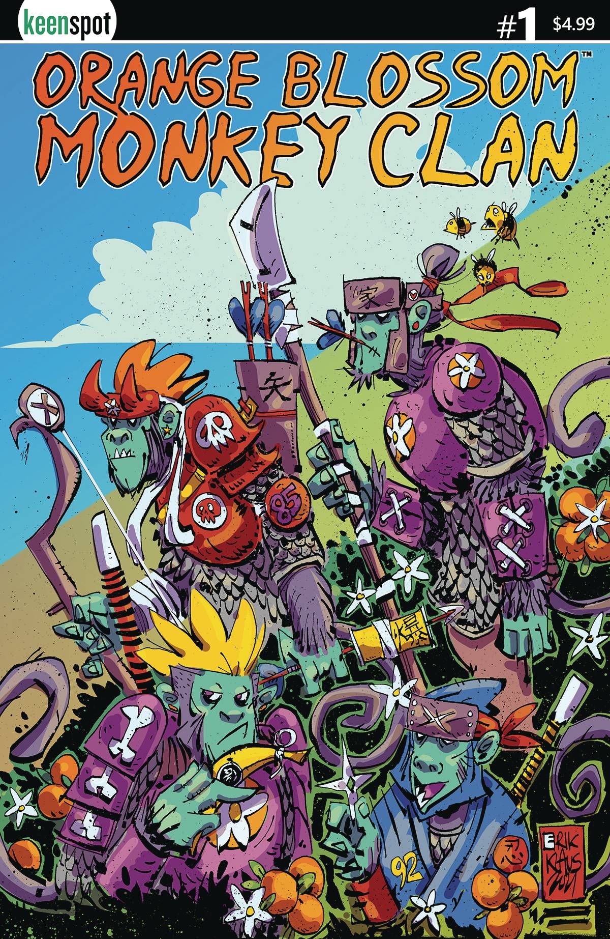 Orange Blossom Monkey Clan Comic