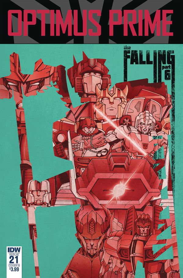 Optimus Prime #21 (Cover B Coller)