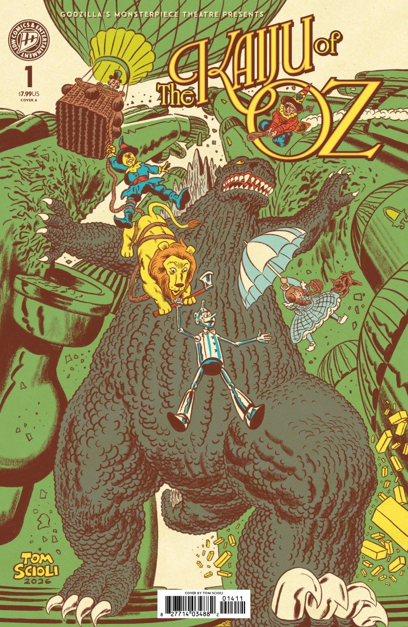 Godzilla's Monsterpiece Theatre Presents: The Kaiju of Oz #1 Comic