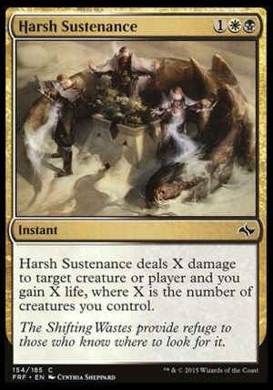 Harsh Sustenance (Fate Reforged)