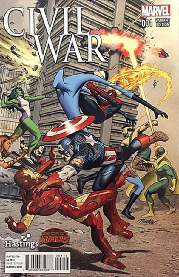 Civil War #1 (Hastings Edition)