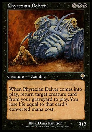 Phyrexian Delver (Invasion) Trading Card