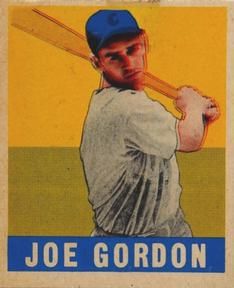 Joe Gordon 1948 Leaf #117 Sports Card