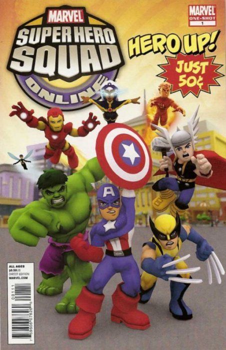 Super Hero Squad Online Game: Hero Up! #1 Comic
