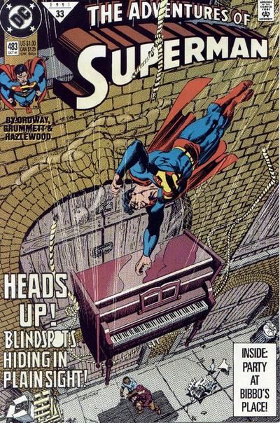 Adventures of Superman #483 Comic