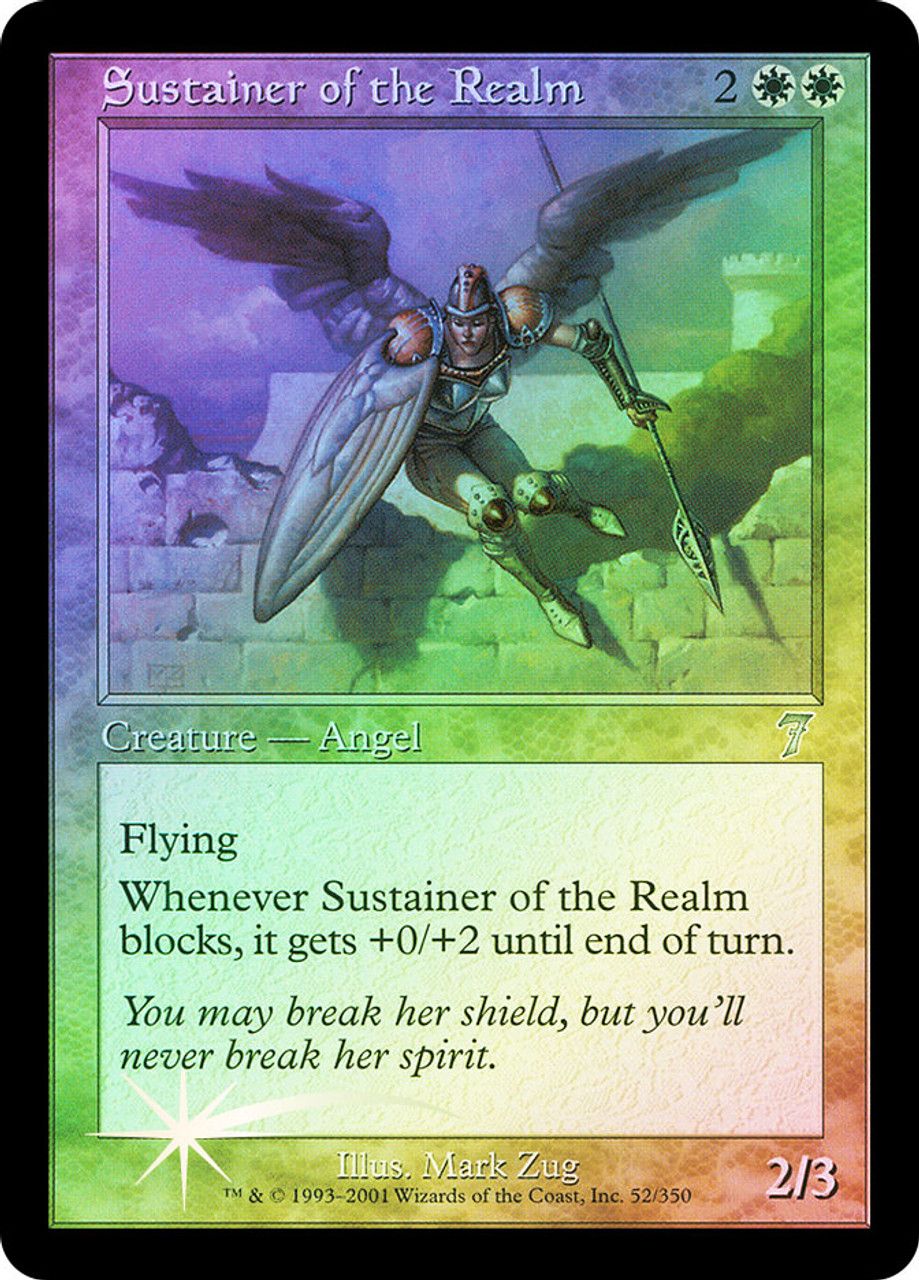 Sustainer of the Realm (7th Edition - Foil) Trading Card