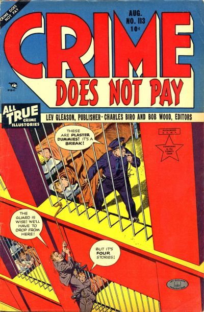 Crime Does Not Pay #113 Comic