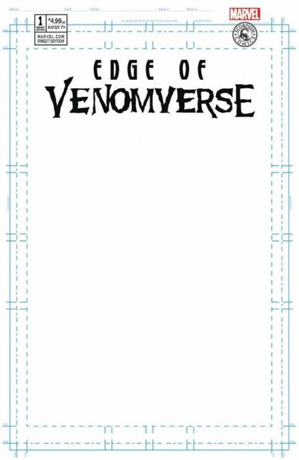 Edge of Venomverse #1 (Blank Sketch Edition)