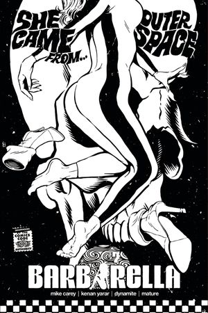 Barbarella #7 (Cover F 10 Copy Billy B&w Cover)
