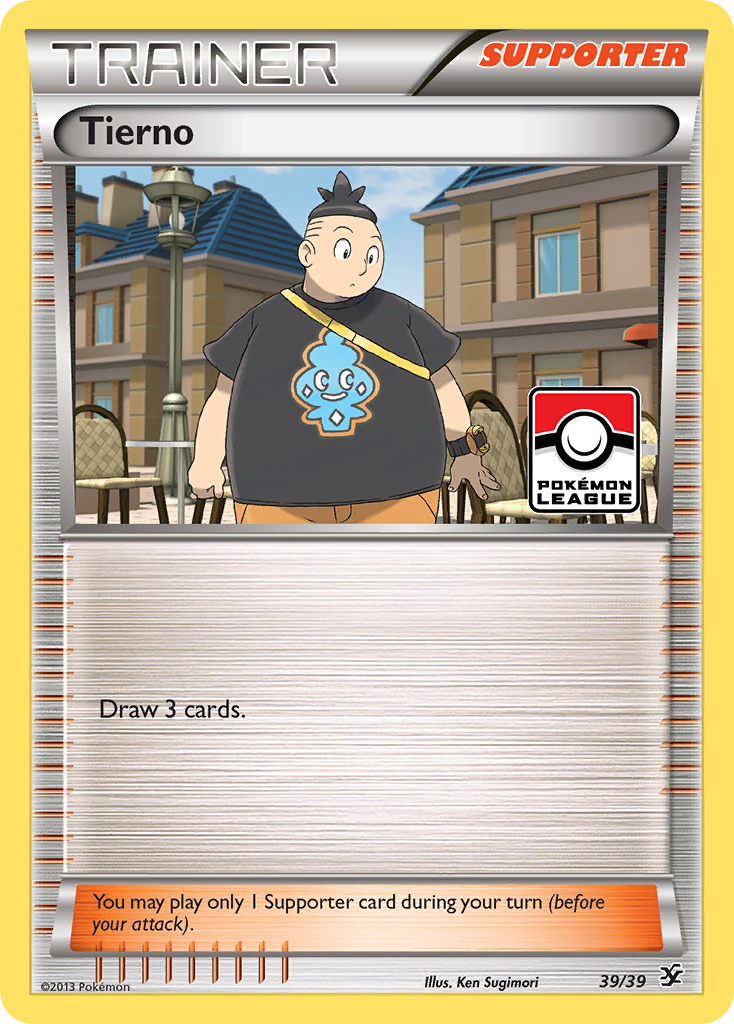 Tierno (Trainer: Supporter) (39/39) - Kalos Starter Set Pokémon Card