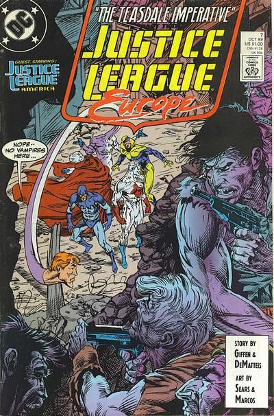 Justice League Europe #7 Comic