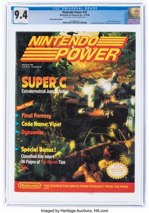 Nintendo Power #12 (Subscription Edition)