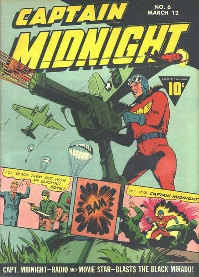 Captain Midnight #6 Comic