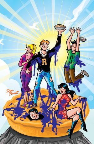 Jughead Piemageddon #1 (Cvr G Dan Parent Foil Full Art)