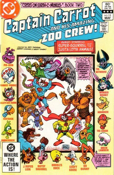Captain Carrot and His Amazing Zoo Crew #15 Comic