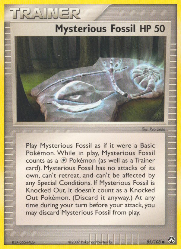 Mysterious Fossil (Trainer: Item) (85/108) - Power Keepers Pokémon Card