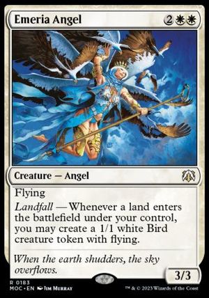 Emeria Angel (March of the Machine Commander Decks)