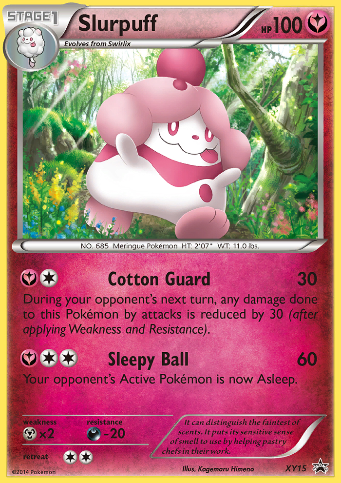 Slurpuff Pokémon Card