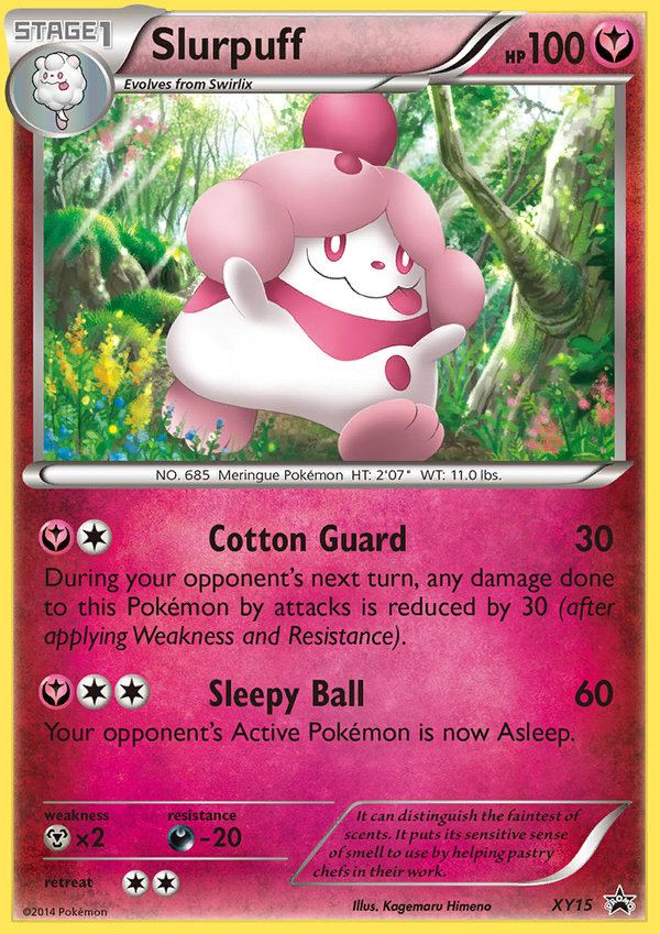 Slurpuff (XY15) - XY Black Star Promos