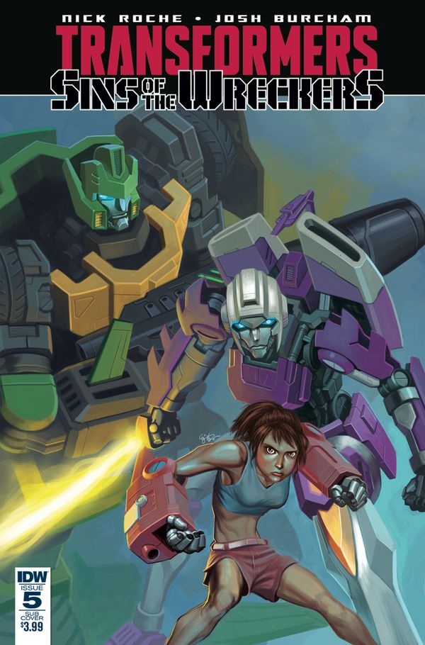 Transformers Sins Of Wreckers #5 (Subscription Variant)