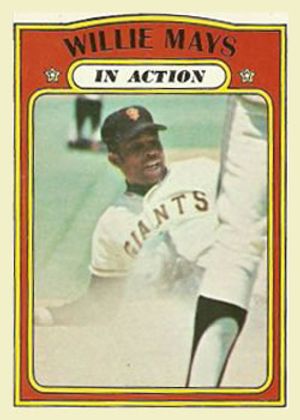 Willie Mays 1972 Topps #50